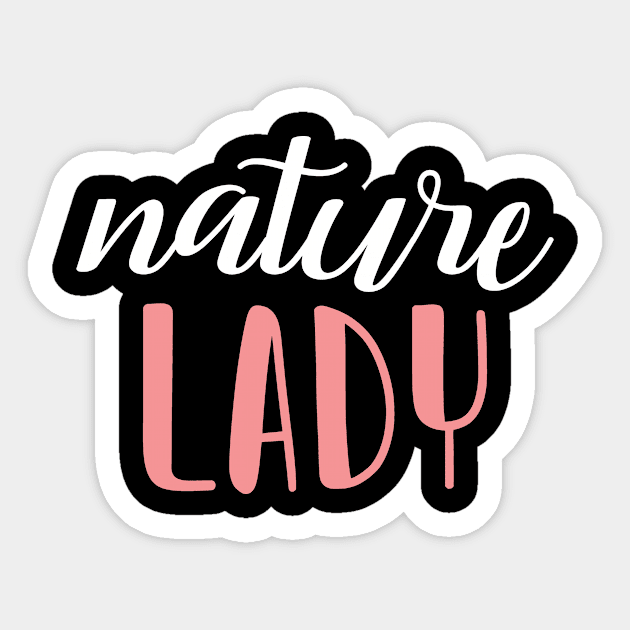 nature lady - nature girl Sticker by bsn